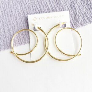 Kendra Scott Gold Hoop Earrings